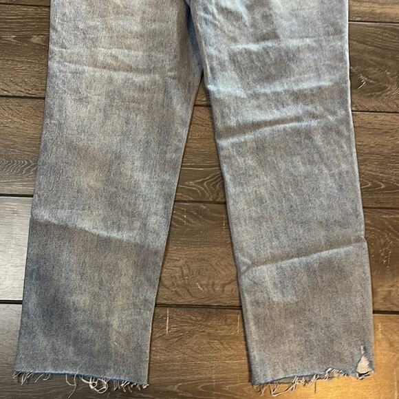Blank NYC The Madison Crop Distressed Blue Jeans Women’s Size 29 - Picture 6 of 8